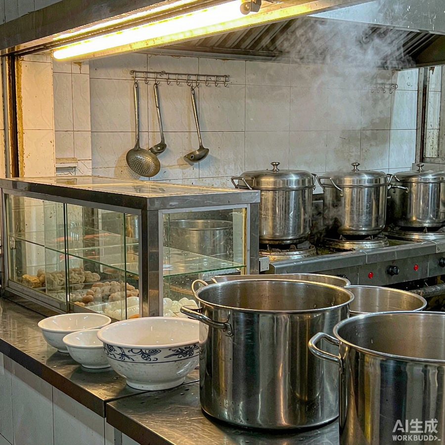 顺哥糖水铺操作台