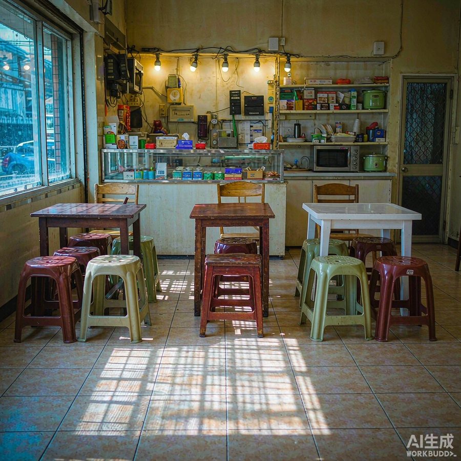 顺哥糖水铺午后座位